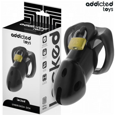 ADDICTED TOYS LOCKED - UNBROKEN DEN PENIS CAGE 9.8 CM