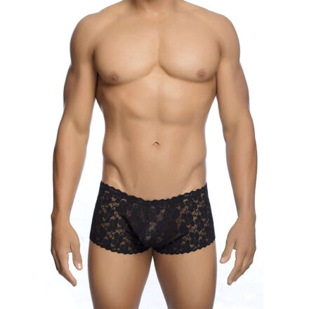 MOB - BOXER ENCAJE NEGRO TALLA S/M