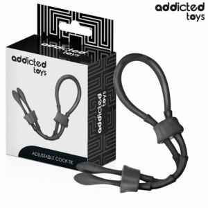 ADDICTED TOYS - ADJUSTABLE SILICONE ROPE FOR THE PENIS