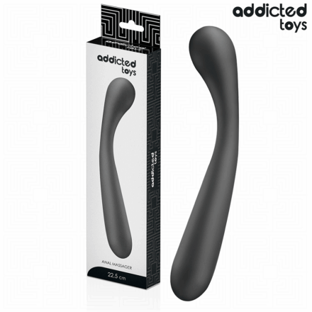 ADDICTED TOYS - DOUBLE ANAL MASSAGER SILICONE 22.5 CM