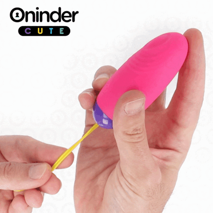 ONINDER CUTE - LOVE PLEASURE VIBRO-WAVE TAPPING SILICONE EGG - FREE GLOBAL APP