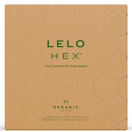 LELO - HEX ORGANIC CONDOM BOX 36 UNITS