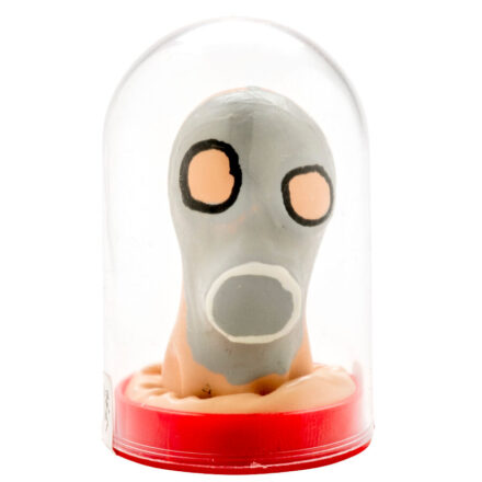 CONDOMERIE - HANDPAINTED NOVELTY CONDOMS GAS MASK
