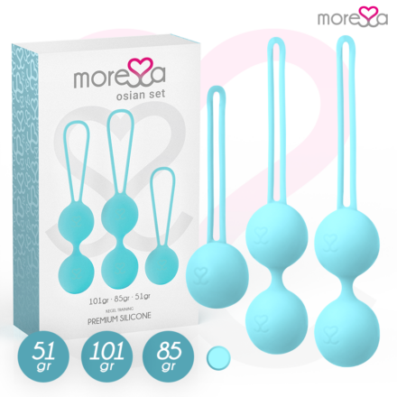 MORESSA - OSIAN SET PREMIUM TURQUOISE SILICONE