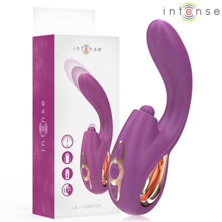 INTENSE - LALI MULTIFUNCTION G-SPOT VIBRATOR TAPPING  THRUST  VIBRATION PURPLE