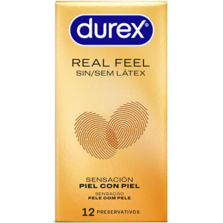 Durex Real Feel lateksittomat kondomit, 12 kpl