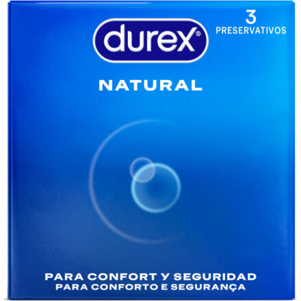 Durex Natural kondomit, 3 kpl