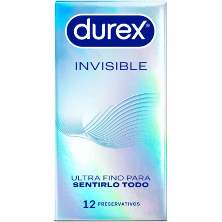 Durex Invisible Ultra Thin -kondomit, 12 kpl