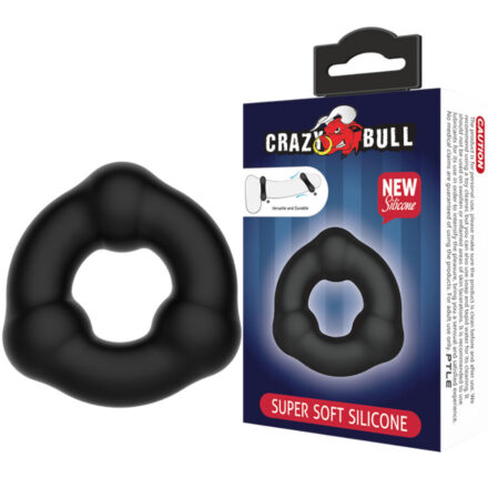 Crazy Bull -silikoninen penisrengas, nystyräpinta