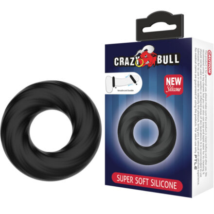 Crazy Bull Spiral -silikoninen penisrengas