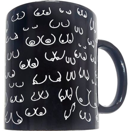 DIABLO PICANTE - BOOBS MUG BLACK 370 ML