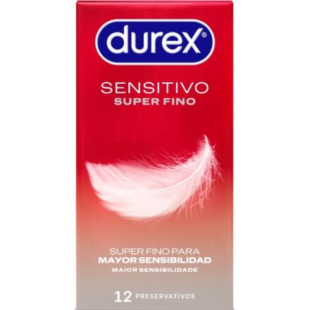 DUREX - SUPER THIN SENSITIVE 12 UNITS