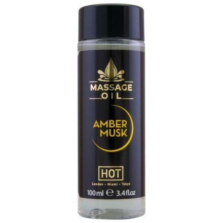 HOT - MASSAGE OIL AMBER MUSK 100 ML