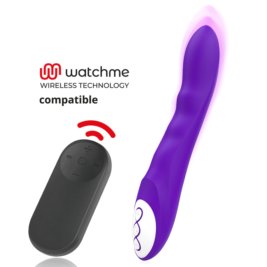 GALATEA - DANTE LILAC VIBRATOR COMPATIBLE WITH WATCHME WIRELESS TECHNOLOGY