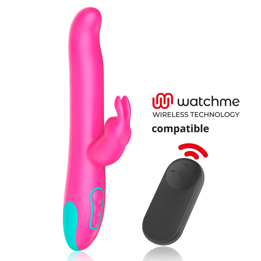 HAPPY LOKY - PLUTO RABBIT VIBRATOR  ROTATOR WATCHME WIRELESS TECHNOLOGY COMPATIBLE