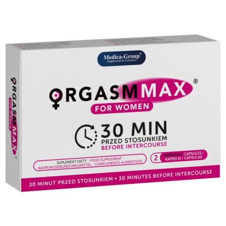 MEDICA GROUP - ORGASM MAX FOR WOMEN 2 CAPSULES