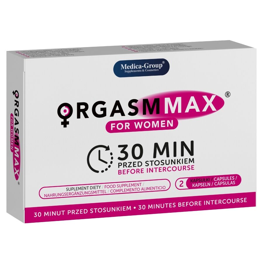 MEDICA GROUP - ORGASM MAX FOR WOMEN 2 CAPSULES