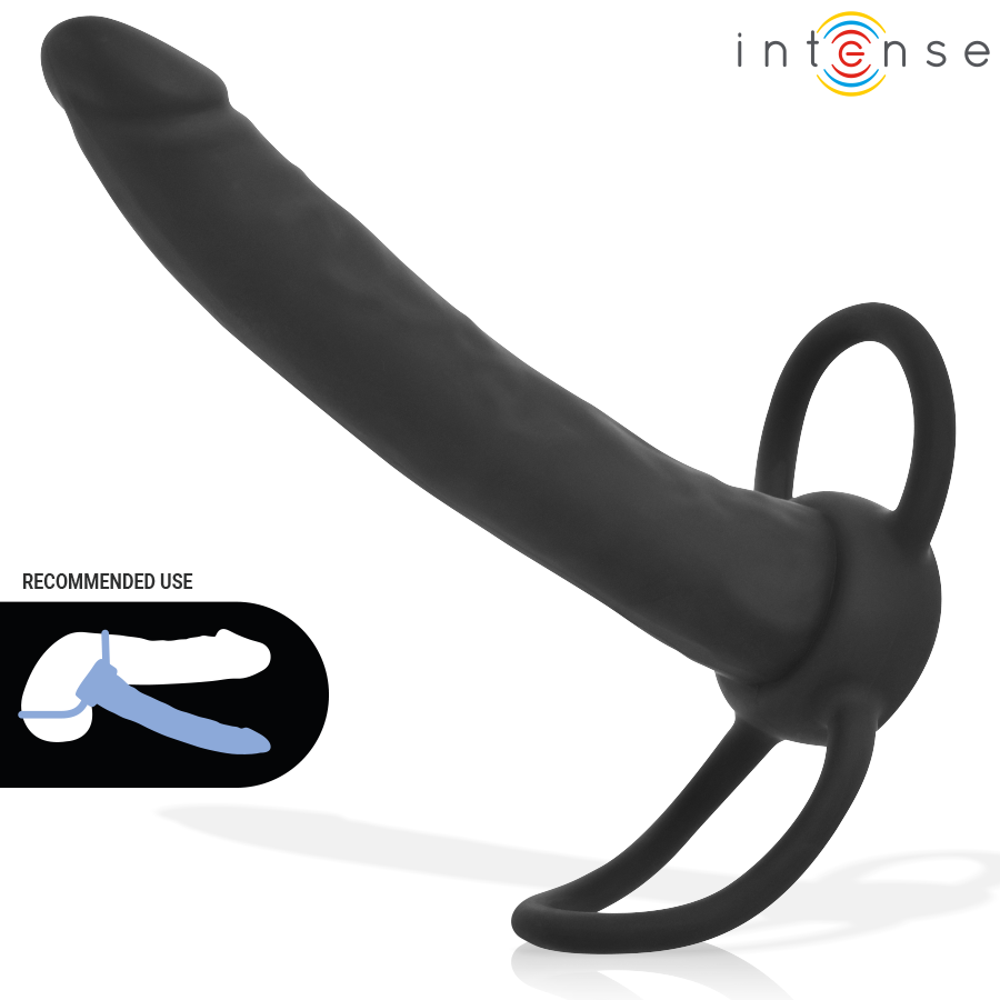 INTENSE- LUCAS ANAL DILDO WITH COCK AND TESTICLE RING SILICONE 2 INTENSE- LUCAS ANAL DILDO WITH COCK AND TESTICLE RING SILICONE - Image 2