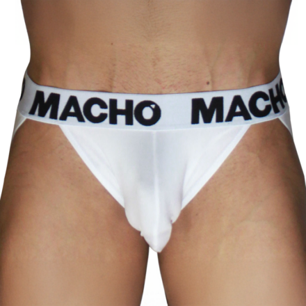 MACHO - MX29BL JOCK WHITE + WHITE S