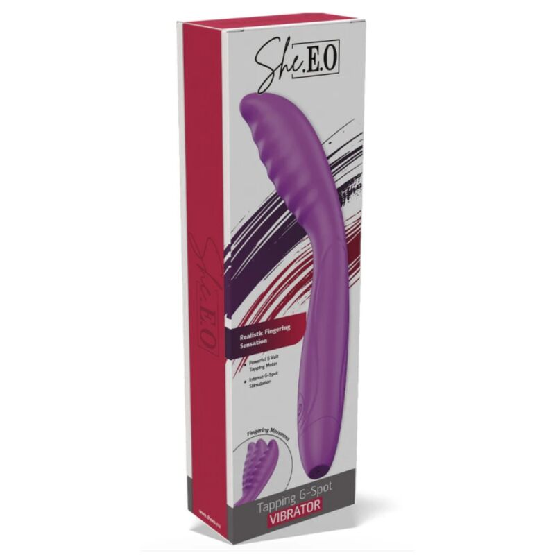 SHE.E.O - PURPLE G-SPOT TAPPING VIBRATOR 5 SHE.E.O - PURPLE G-SPOT TAPPING VIBRATOR - Image 5