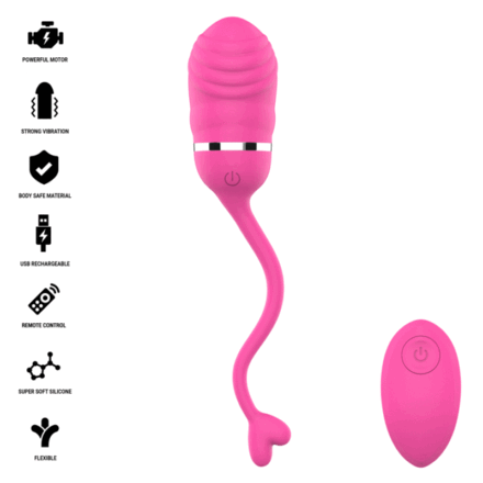 INTENSE - SOOKIE REMOTE CONTROL VIBRATING EGG PINK