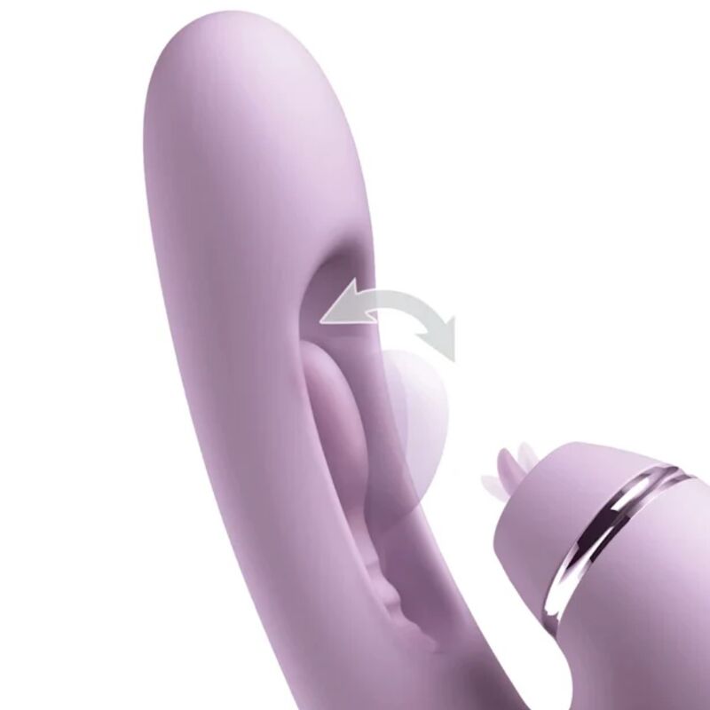 FANTASY FOR HER - G-TOUCH PULSE PRO PURPLE G-SPOT CLITORAL RABBIT VIBRATOR 2 FANTASY FOR HER - G-TOUCH PULSE PRO PURPLE G-SPOT CLITORAL RABBIT VIBRATOR - Image 2