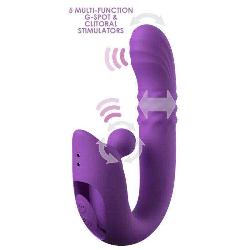 FANTASY FOR HER - HARMONI PRO PURPLE G-SPOT CLITORAL RABBIT VIBRATOR 2 FANTASY FOR HER - HARMONI PRO PURPLE G-SPOT CLITORAL RABBIT VIBRATOR - Image 2