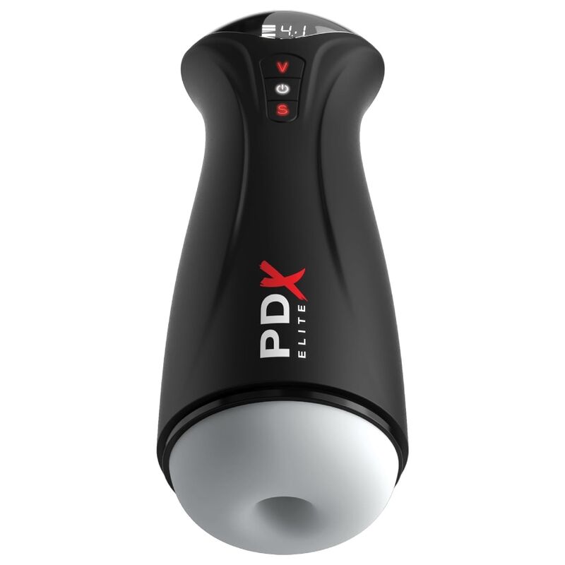 PDX ELITE - FAP-GASM CLEAR MALE MASTURBATOR WITH INTERMITTENT SUCTION