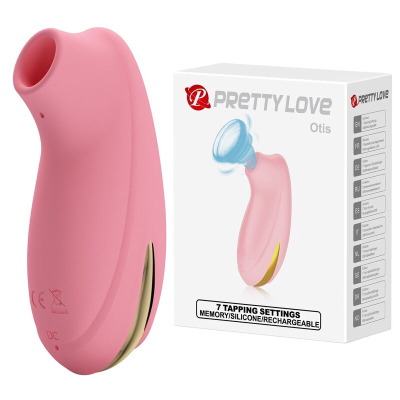 PRETTY LOVE - OTIS CLITORAL SUCTION STIMULATOR 7 MODES PINK