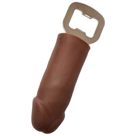 DIABLO PICANTE - BROWN RUBBER PENIS SHAPED OPENER