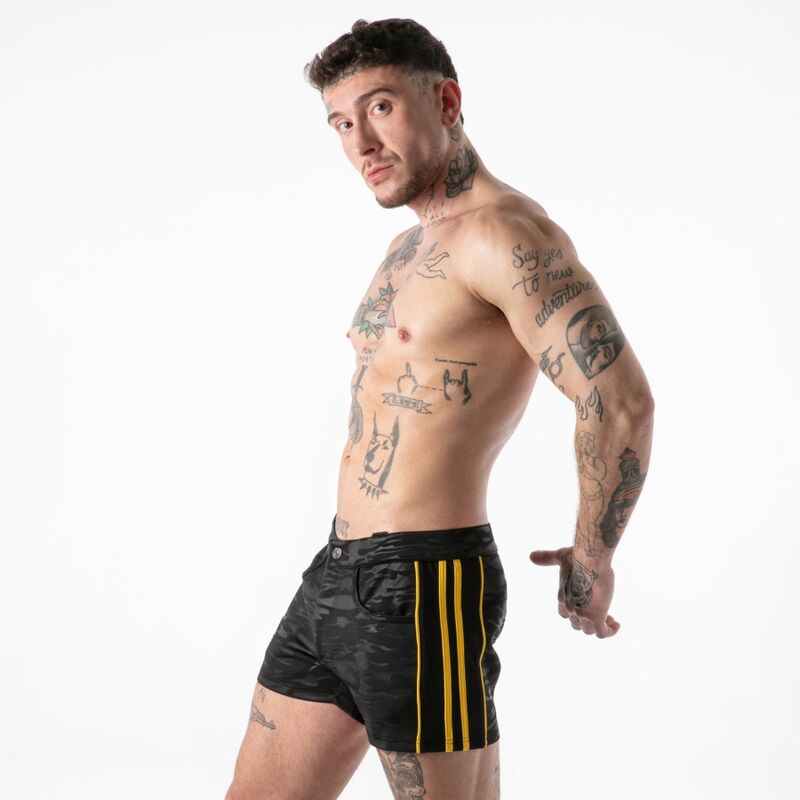LOCKER GEAR - FULL MILITARY ACCESS SHORT YELLOW S