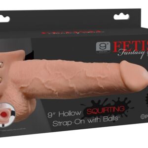 FETISH FANTASY SERIES - HARNESS WITH DONG 9 CUM