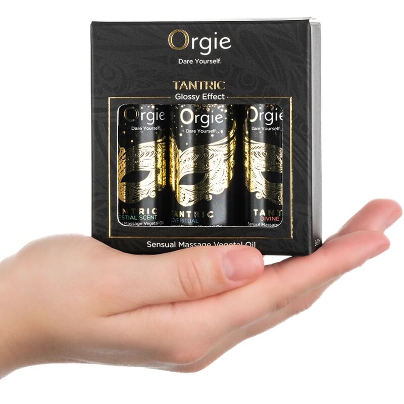 ORGIE - TANTRIC MINI SIZE COLLECTION SENSUAL MASSAGE OILS 3 X 30 ML 2 ORGIE - TANTRIC MINI SIZE COLLECTION SENSUAL MASSAGE OILS 3 X 30 ML - Image 2