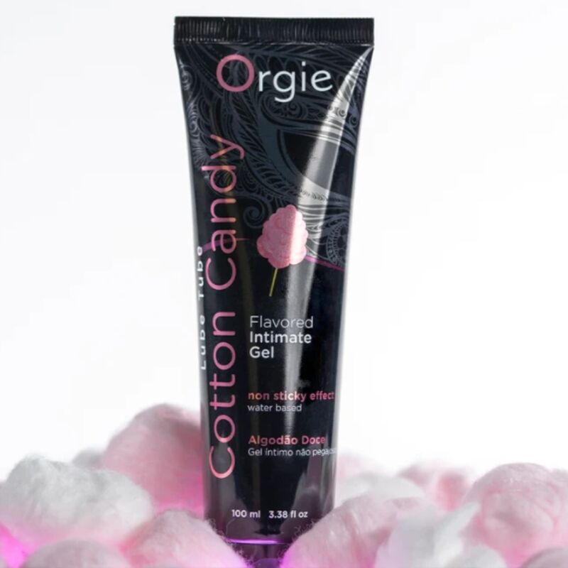 ORGIE - LUBE TUBE COTTON CANDY KISSABLE WATER-BASED INTIMATE GEL 100 ML 4 ORGIE - LUBE TUBE COTTON CANDY KISSABLE WATER-BASED INTIMATE GEL 100 ML - Image 4