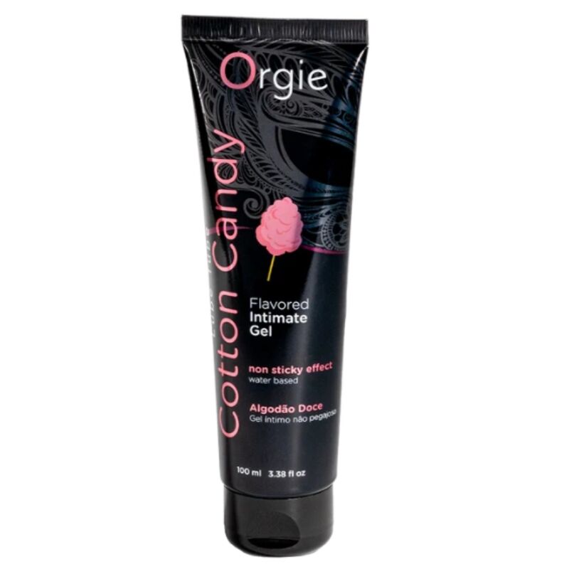 ORGIE - LUBE TUBE COTTON CANDY KISSABLE WATER-BASED INTIMATE GEL 100 ML 2 ORGIE - LUBE TUBE COTTON CANDY KISSABLE WATER-BASED INTIMATE GEL 100 ML - Image 2