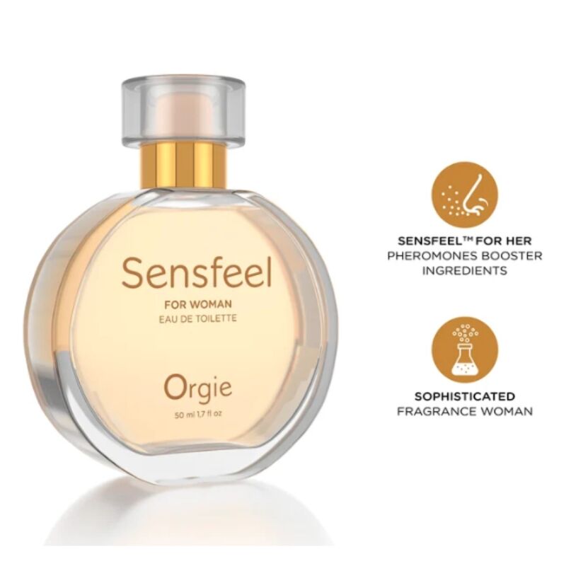 ORGIE - SENSFEEL FOR WOMAN PHEROMONE BOOSTER EAU DE TOILETTE 50 ML 1 ORGIE - SENSFEEL FOR WOMAN PHEROMONE BOOSTER EAU DE TOILETTE 50 ML