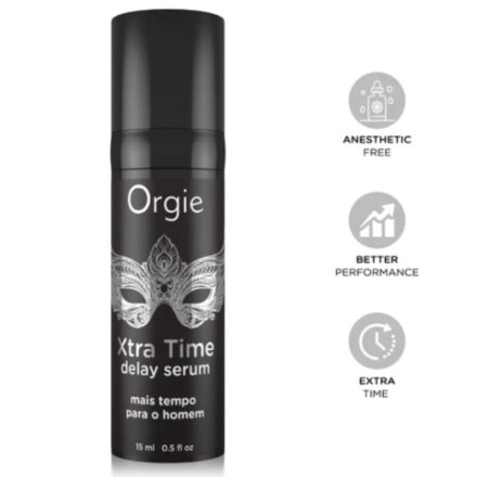 ORGIE - XTRA TIME SILICONE DELAY SERUM ANESTHETIC FREE 15 ML