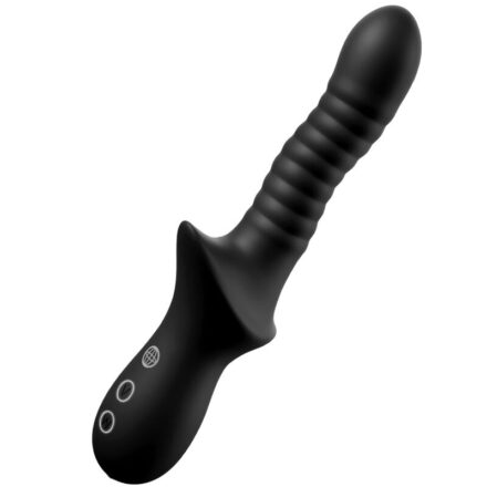 ANAL FANTASY ELITE - PLEASURE WAVE RECHARGEABLE BLACK ANAL MASSAGER
