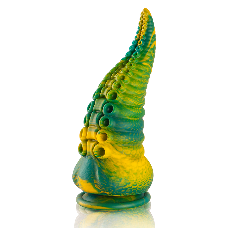 EPIC - CETUS GREEN TENTACLE DILDO LARGE SIZE 2 EPIC - CETUS GREEN TENTACLE DILDO LARGE SIZE - Image 2