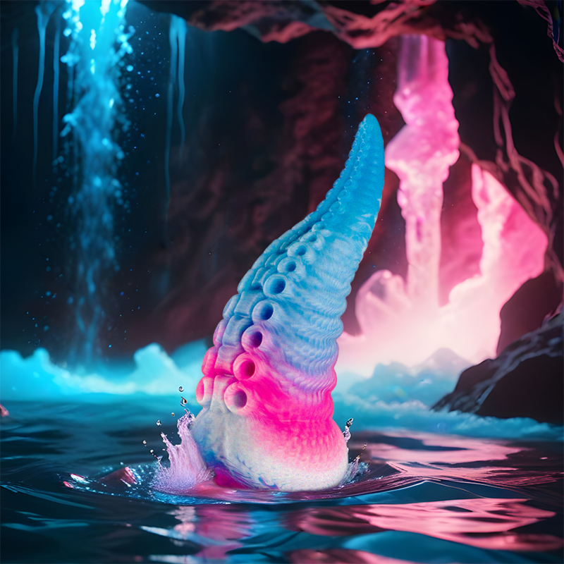 EPIC - PHORCYS BLUE TENTACLE DILDO SMALL SIZE 3 EPIC - PHORCYS BLUE TENTACLE DILDO SMALL SIZE - Image 3
