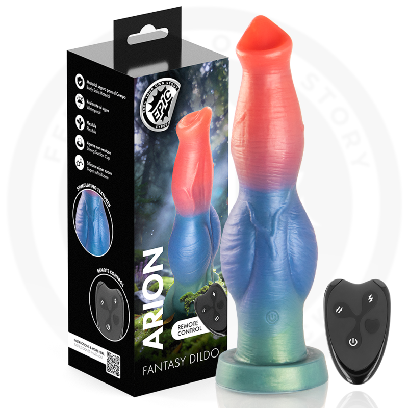 EPIC - ARION DILDO SYMPHONY OF PLEASURE RECHARGEABLE REMOTE CONTROL 1 EPIC - ARION DILDO SYMPHONY OF PLEASURE RECHARGEABLE REMOTE CONTROL