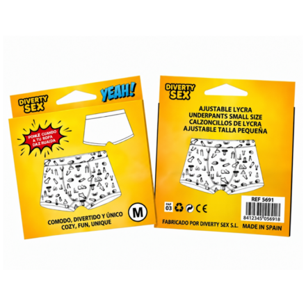 DIABLO PICANTE - PENIS UNDERWEAR MEDIUM SIZE