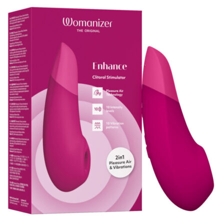Womanizer Enhance -klitorisstimulaattori, kirkkaanpinkki (Vibrant Pink)