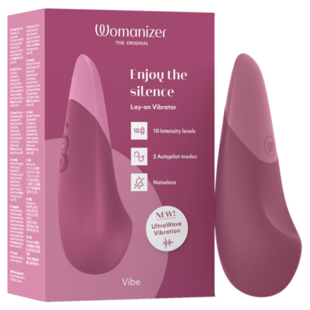 Womanizer Vibe -klitorisvibraattori, vaaleanpunainen (Dusky Pink)