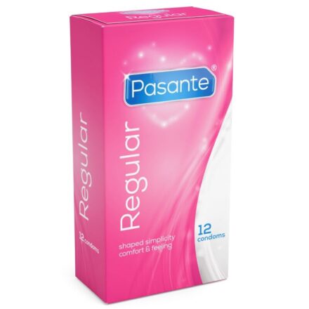 Pasante Regular -kondomit, 12 kpl