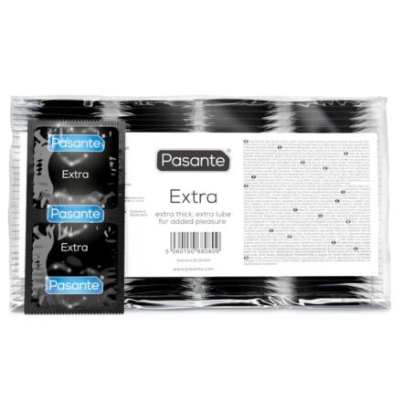 Pasante Extra -kondomit, 144 kpl