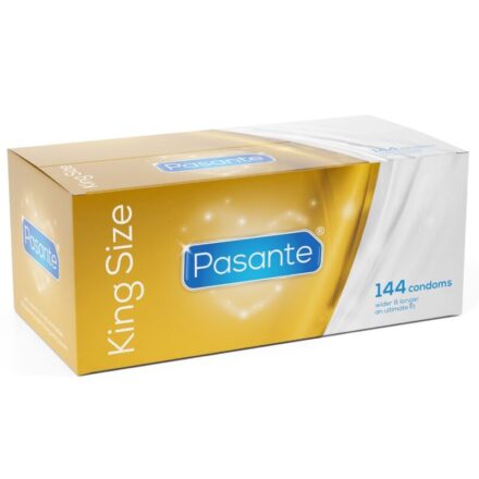 Pasante King Size -kondomit, 144 kpl, laatikko