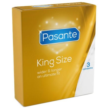 Pasante King Size -kondomit, 3 kpl
