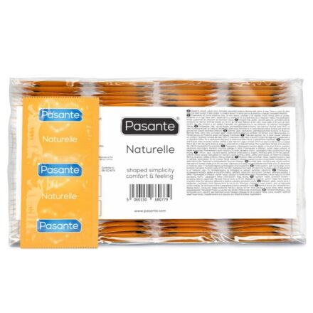 Pasante Naturelle -kondomit, 144 kpl