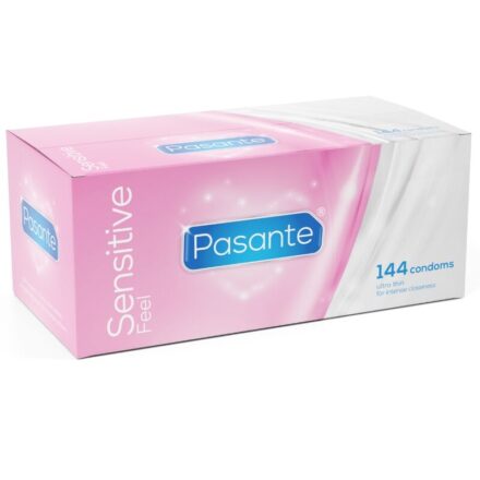 Pasante Sensitive Feel -ohuet kondomit, 144 kpl